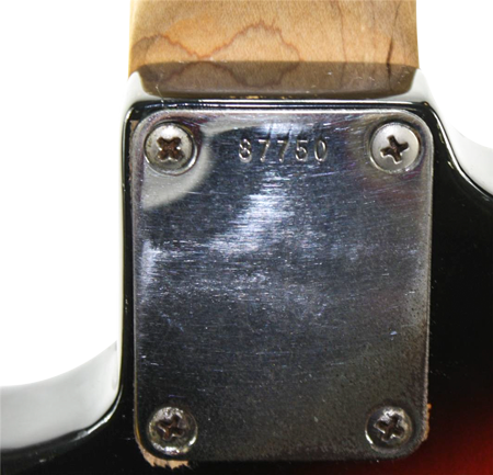 Fender stratocaster model number lookup